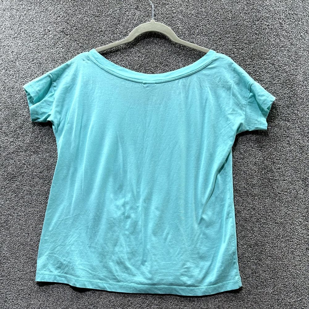 Rainforest‎ Cafe T-Shirt Top Small Blue Pocket Tee Beach Sequin Casual Souvenir - Picture 7 of 9